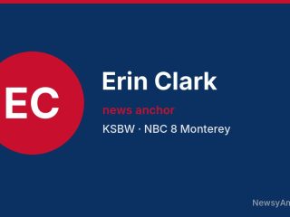 Erin Clark, news anchor, KSBW