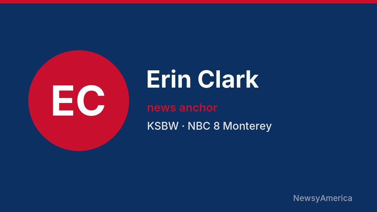Erin Clark – KSBW, Monterey