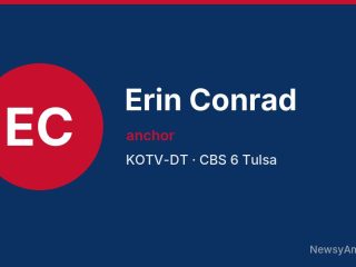 Erin Conrad, anchor, KOTV-DT