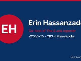 Erin Hassanzadeh, Co-host of The 4 and reporter, WCCO-TV
