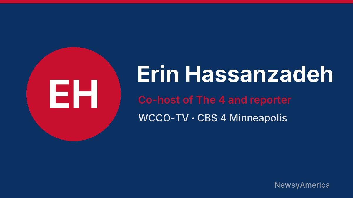 Erin Hassanzadeh – WCCO-TV, Minneapolis