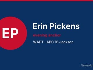 Erin Pickens, evening anchor, WAPT