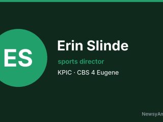 Erin Slinde, sports director, KPIC
