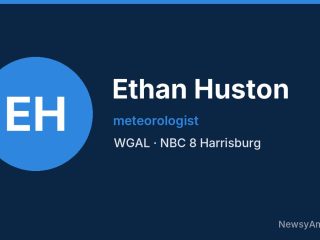 Ethan Huston, meteorologist, WGAL