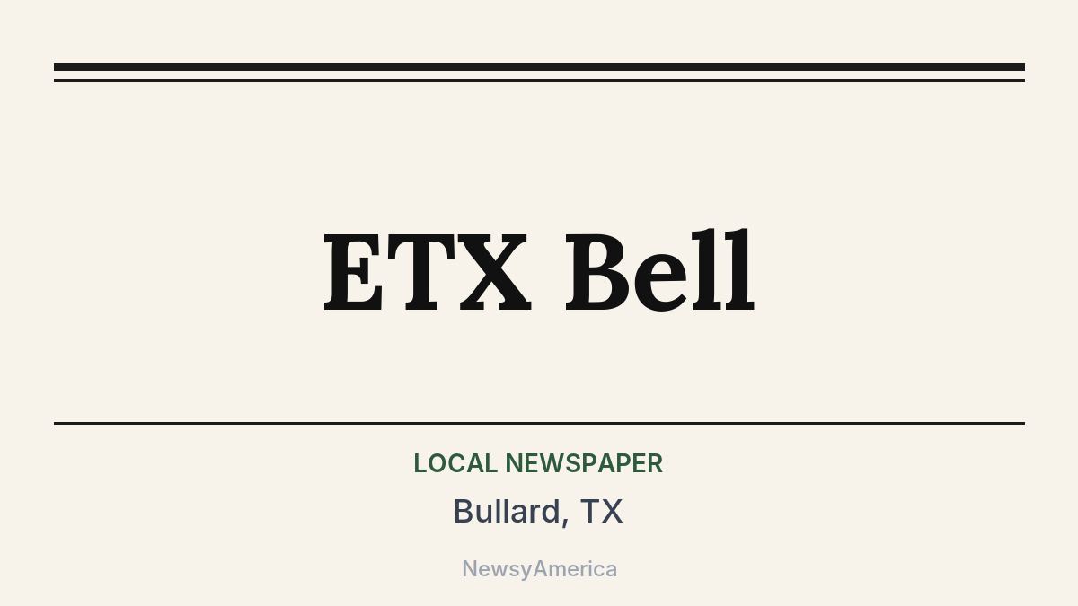 ETX Bell – Bullard, TX