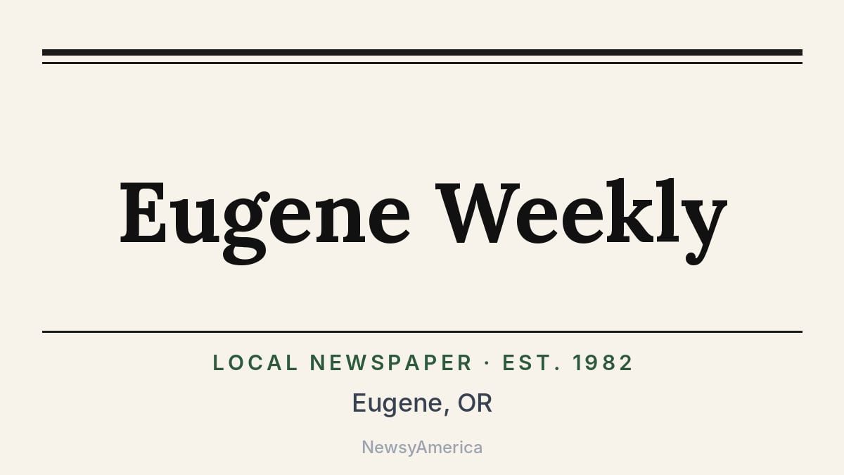 Eugene Weekly – Oregon