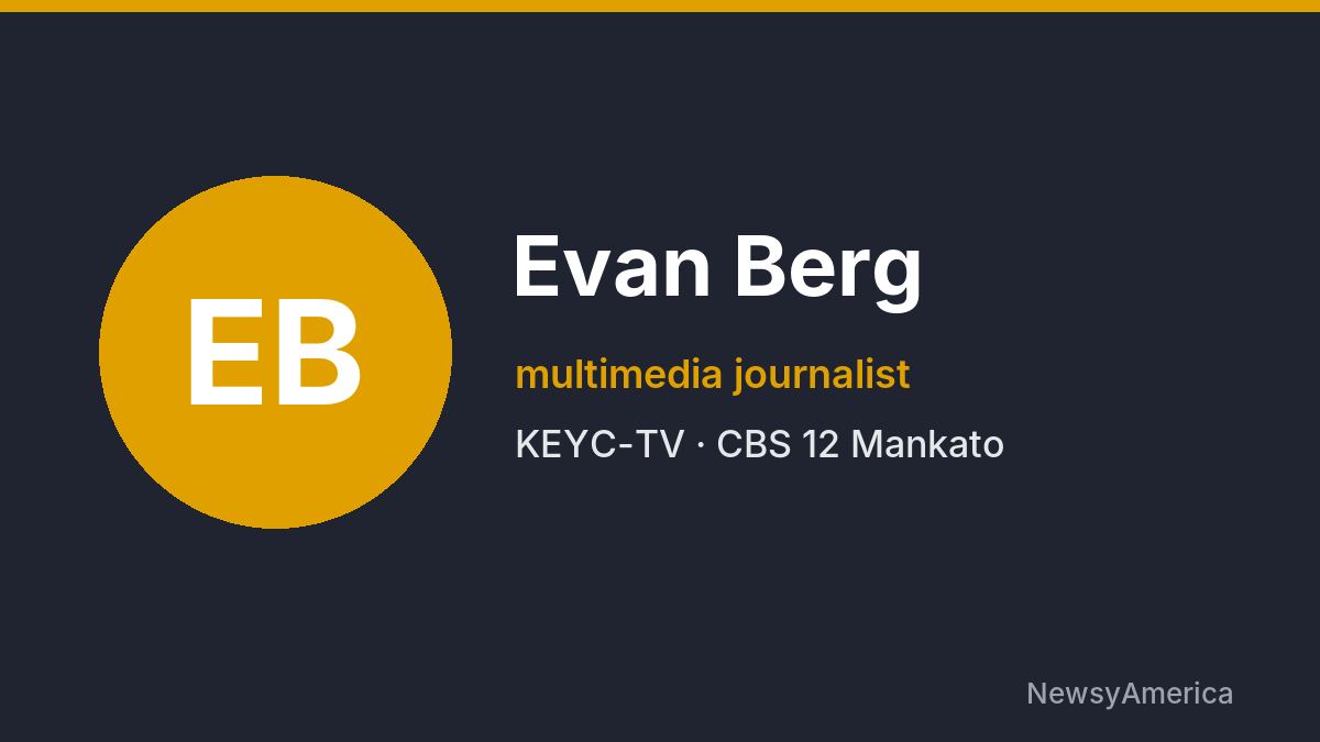 Evan Berg – KEYC-TV, Mankato