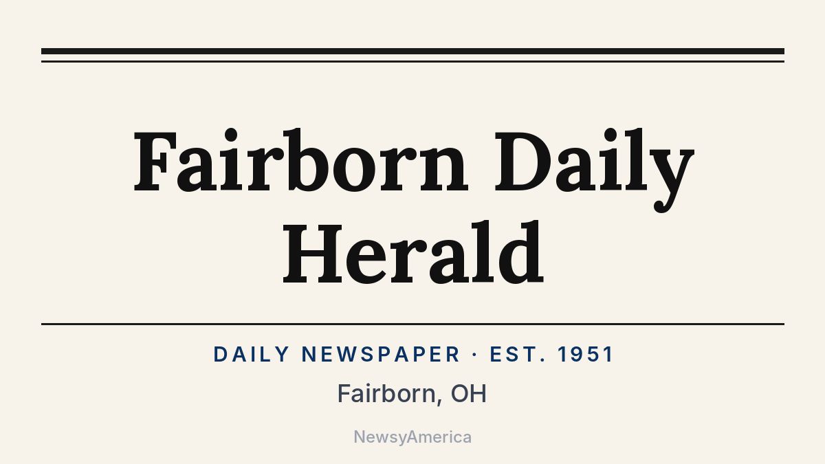 Fairborn Daily Herald – Ohio