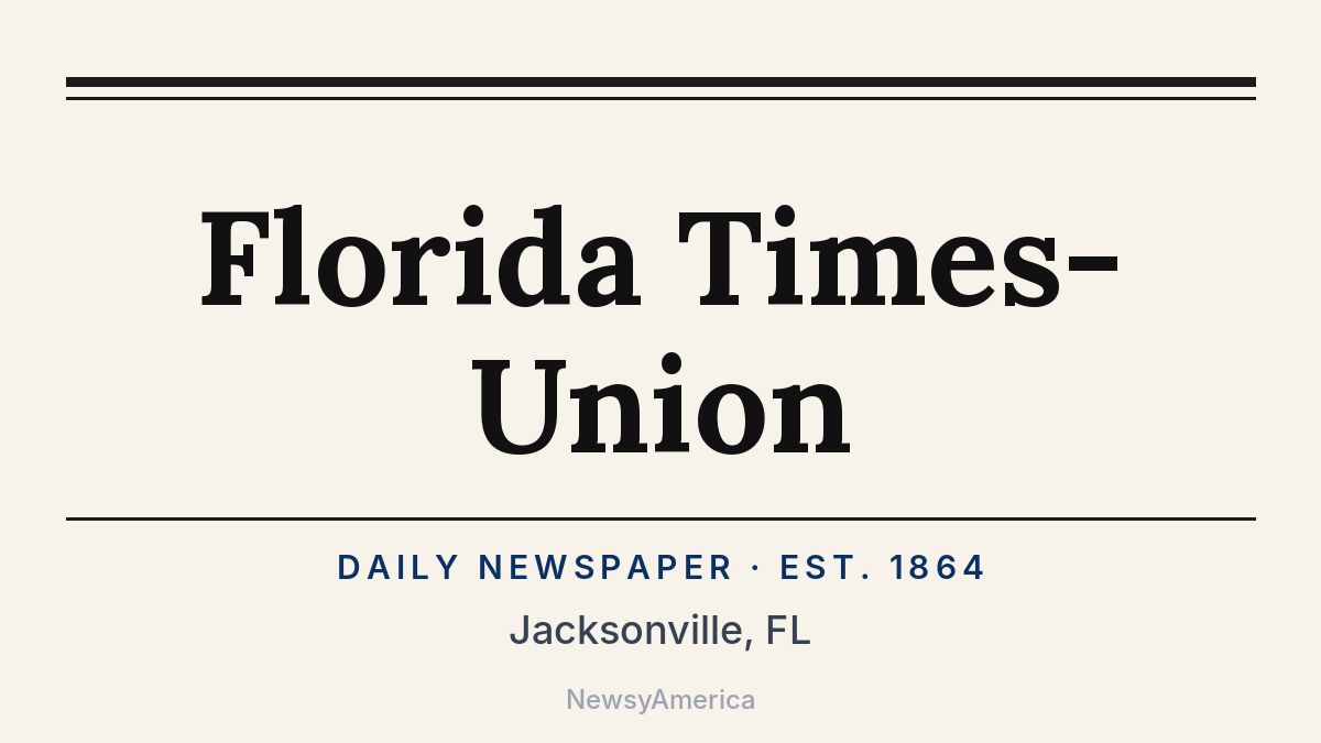 Florida Times-Union – Jacksonville, FL