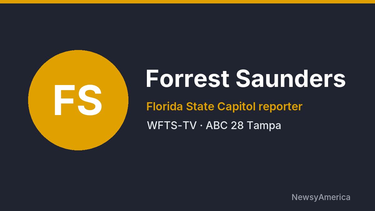 Forrest Saunders – WFTS-TV, Tampa