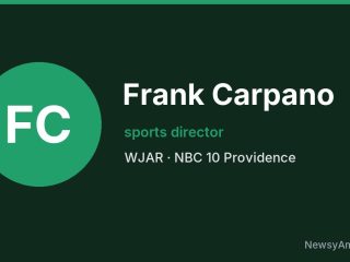Frank Carpano, sports director, WJAR