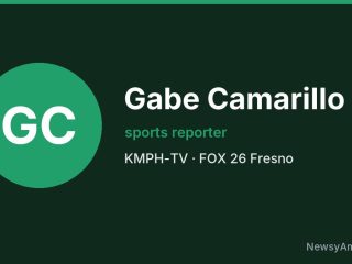 Gabe Camarillo, sports reporter, KMPH-TV