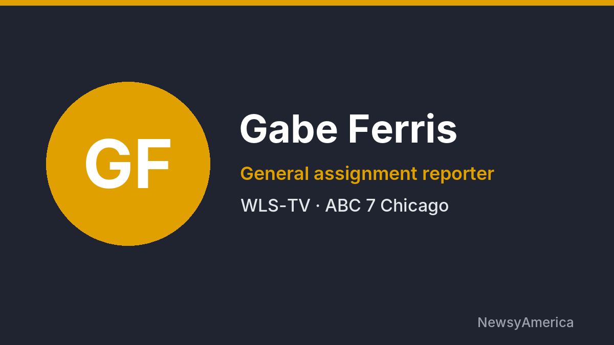 Gabe Ferris – WLS-TV, Chicago