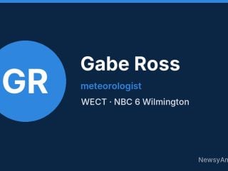Gabe Ross, meteorologist, WECT