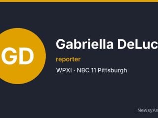 Gabriella DeLuca, reporter, WPXI