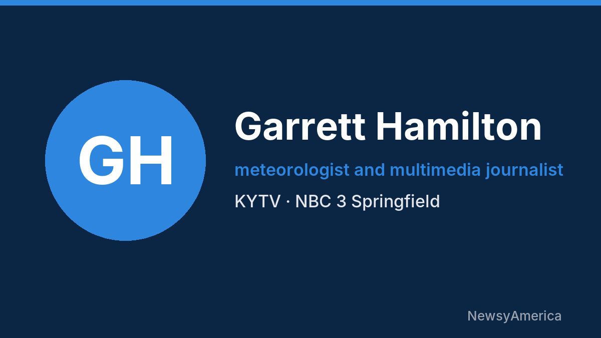 Garrett Hamilton – KYTV, Springfield