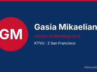 Gasia Mikaelian, anchor of Mornings on 2, KTVU