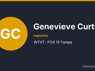 Genevieve Curtis, reporter, WTVT