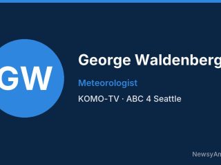 George Waldenberger, Meteorologist, KOMO-TV