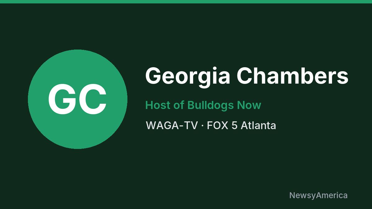 Georgia Chambers – WAGA-TV, Atlanta