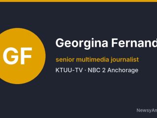 Georgina Fernandez, senior multimedia journalist, KTUU-TV