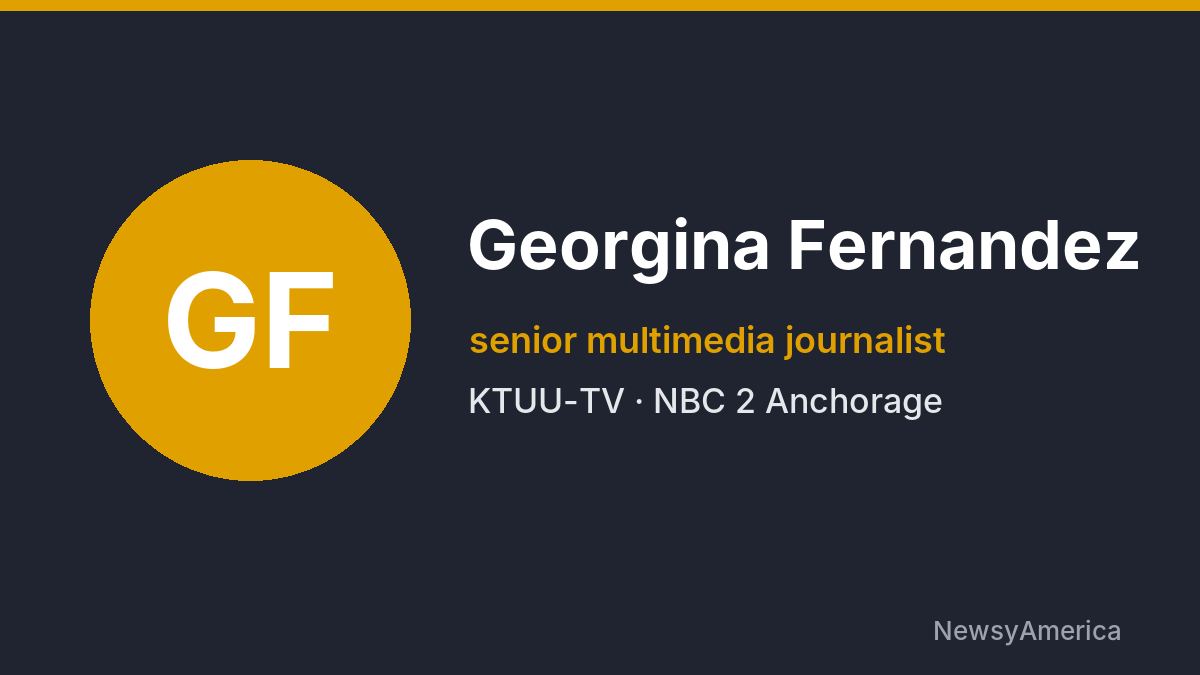 Georgina Fernandez – KTUU-TV, Anchorage