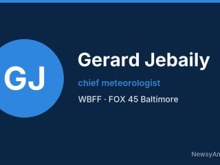 Gerard Jebaily, chief meteorologist, WBFF