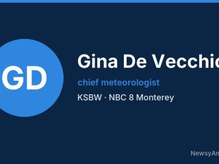 Gina De Vecchio, chief meteorologist, KSBW