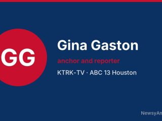 Gina Gaston, anchor and reporter, KTRK-TV