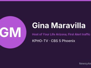 Gina Maravilla, Host of Your Life Arizona; First Alert traffic anchor, KPHO-TV