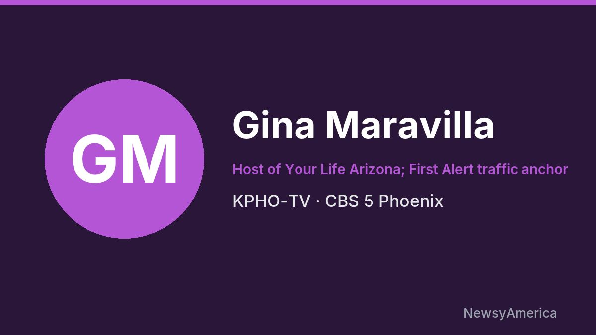 Gina Maravilla – KPHO-TV, Phoenix