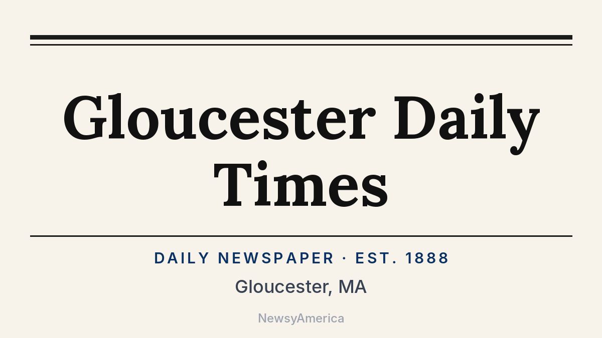 Gloucester Daily Times – Massachusetts