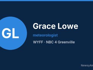 Grace Lowe, meteorologist, WYFF