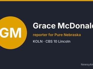 Grace McDonald, reporter for Pure Nebraska, KOLN