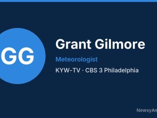Grant Gilmore, Meteorologist, KYW-TV