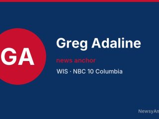 Greg Adaline, news anchor, WIS