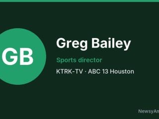 Greg Bailey, Sports director, KTRK-TV