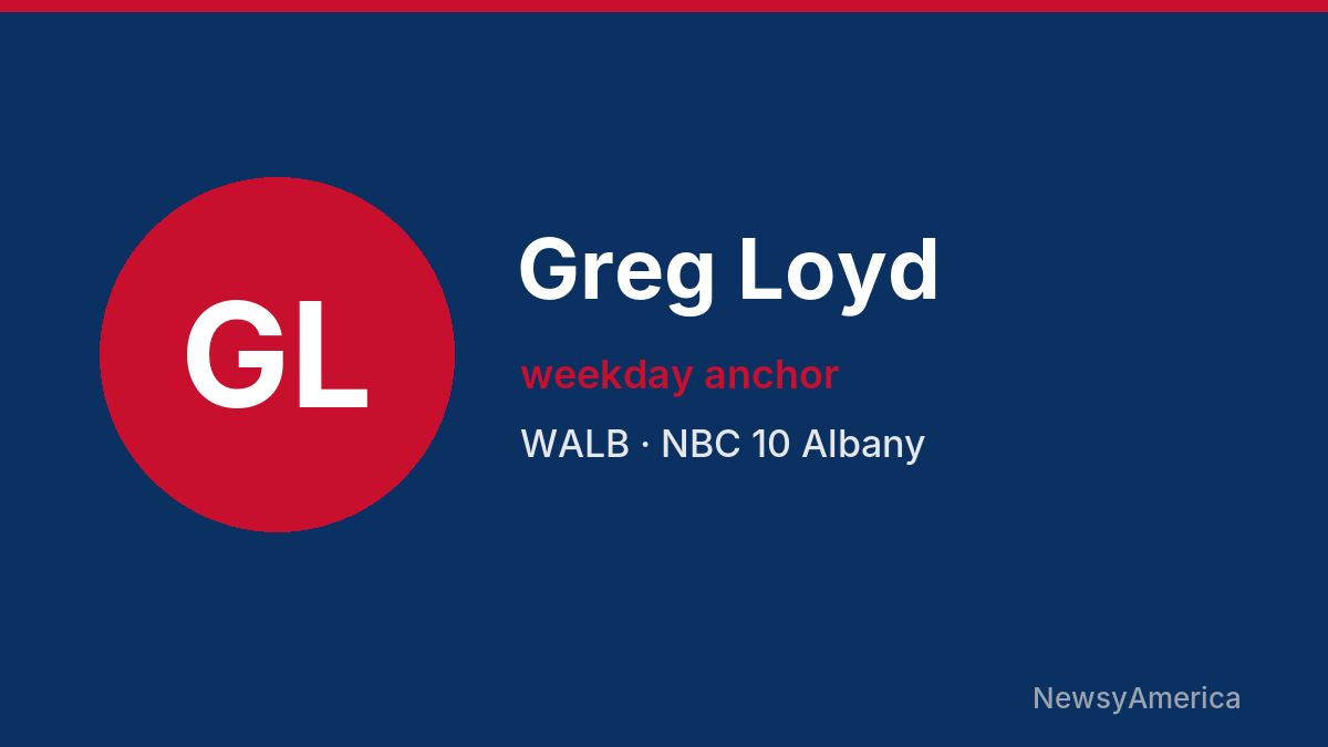 Greg Loyd – WALB, Albany
