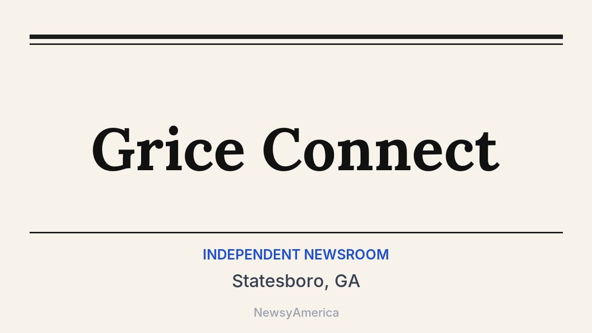 Grice Connect – Statesboro, GA