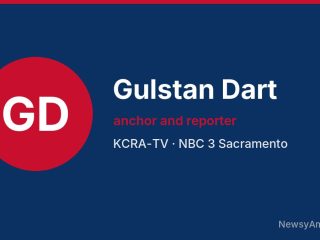 Gulstan Dart, anchor and reporter, KCRA-TV