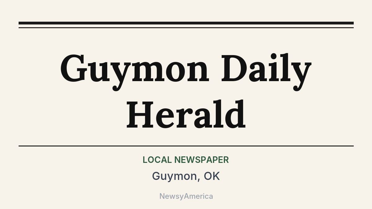 Guymon Daily Herald – Guymon, OK
