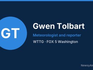 Gwen Tolbart, Meteorologist and reporter, WTTG