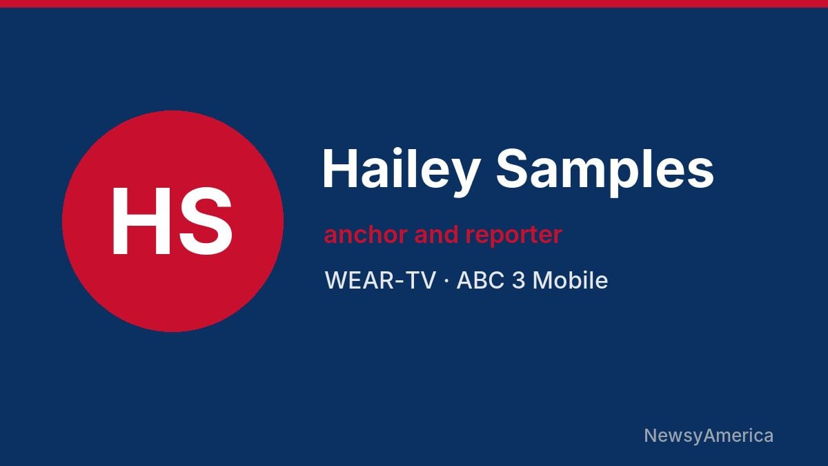 Hailey Samples – WEAR-TV, Mobile