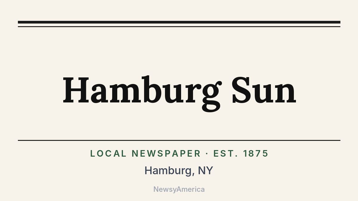 Hamburg Sun – New York