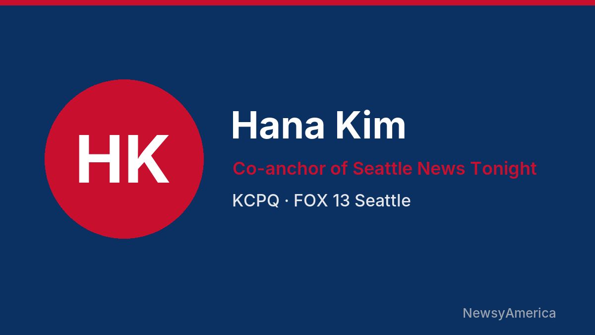 Hana Kim – KCPQ, Seattle