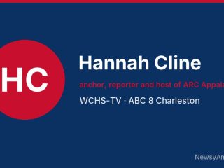 Hannah Cline, anchor, reporter and host of ARC Appalachia, WCHS-TV