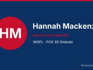 Hannah Mackenzie, anchor and reporter, WOFL