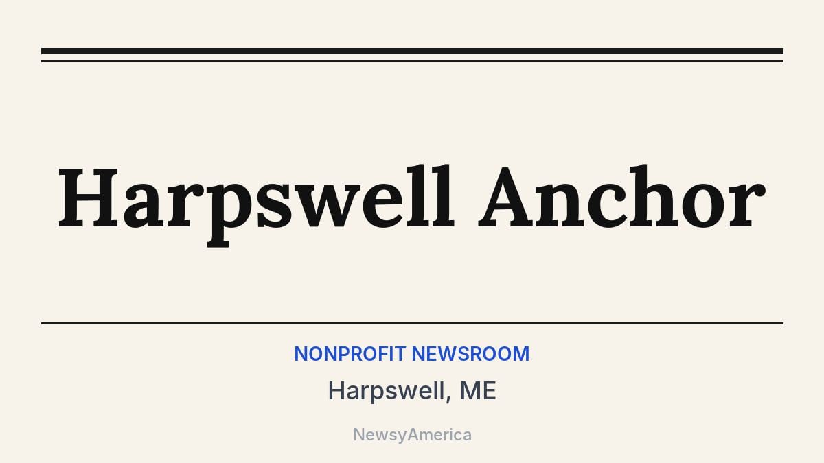 Harpswell Anchor – Harpswell, ME