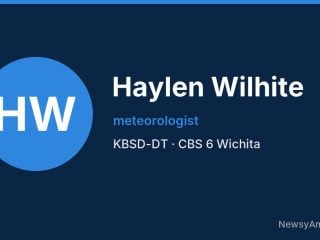Haylen Wilhite, meteorologist, KBSD-DT