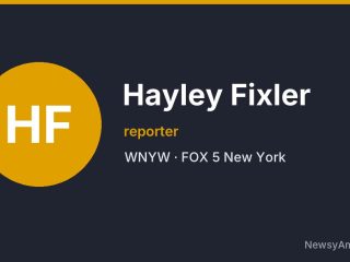 Hayley Fixler, reporter, WNYW